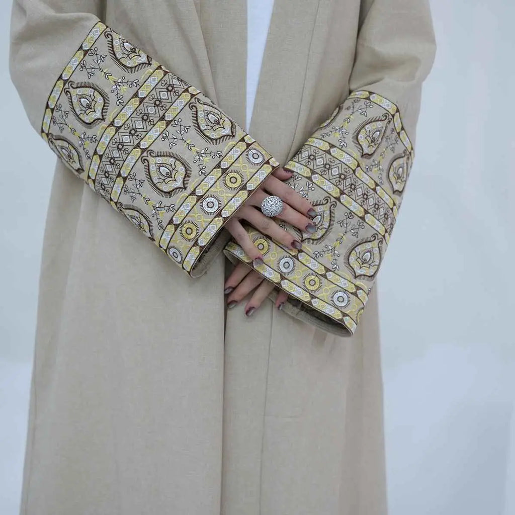 Beige, Black