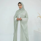 Summer Shiny Open Abaya Dress #251022
