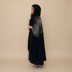 Muslim Women Hotfix Rhinestones Cardigan Open Abaya Dress #25212