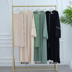 Black, Green, Apricot