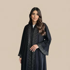 Muslim Women Hotfix Rhinestones Cardigan Open Abaya Dress #25251