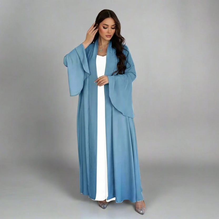 Sky Blue, Light Green, Black, Gray