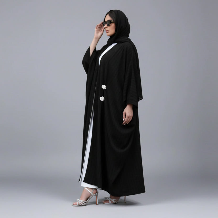 فستان عباية مفتوح من كارديجان للنساء المسلمات #25077