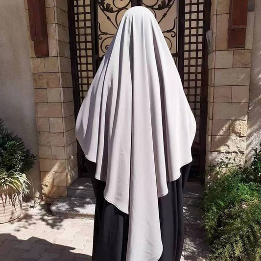 المرأة المسلمة الشيفون خيمار الحجاب العلوي