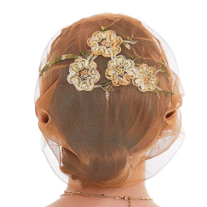 Fashion Muslim Women Arab Embroidery Hijab Caps Hat Turban