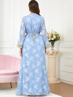 Light Blue, Pink, Beige