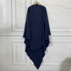Muslim Women Chiffon Khimar Overhead Hijab