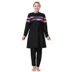 3XL-8XL Plus Size Muslim Women Halal Burkinis Swimwear Islamic Swimsuit