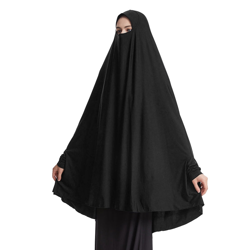 10 Color Options Jilbab Sleeved