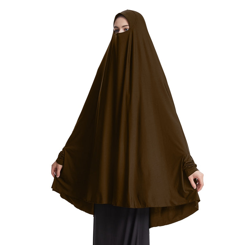 10 Color Options Jilbab Sleeved