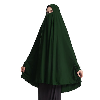 10 Color Options Jilbab Sleeved