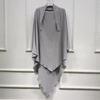 Muslim Women Long Khimar Overhead