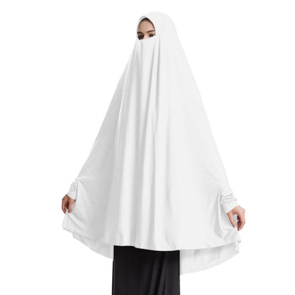 10 Color Options Jilbab Sleeved